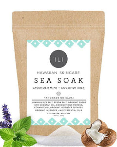 Coconut Milk + Lavender Sea Soak