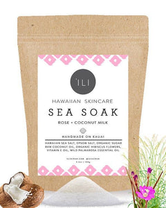 ROSE + COCONUT MILK SEA SOAK