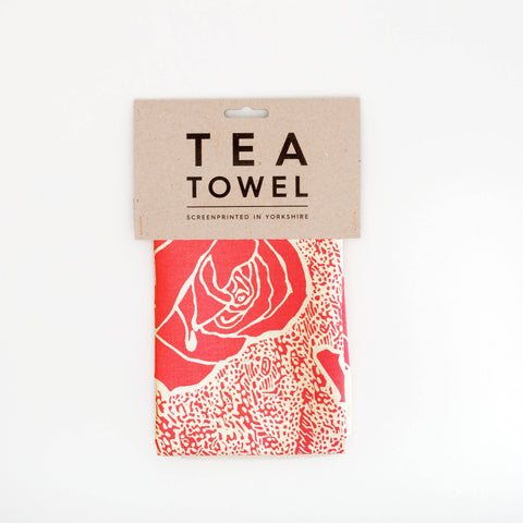 Rose Tea Towel