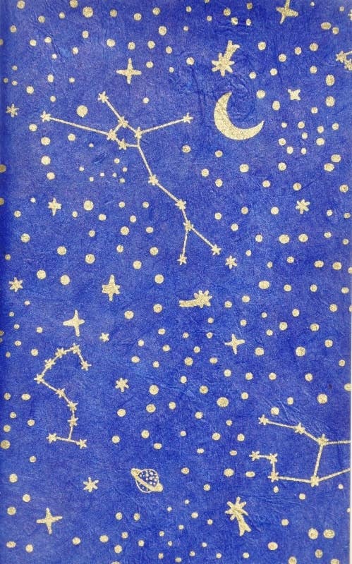 Blue Constellation Stars Journal