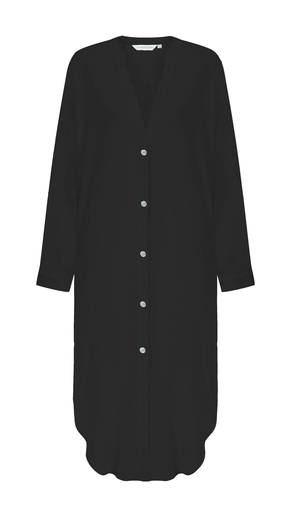 Terra Shirt Dress - Black
