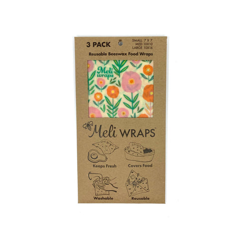 Reusable Food Wraps 3 Pack - Bloom