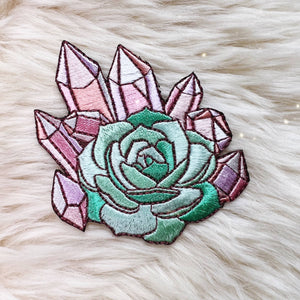 Crystal & Succulent Patch