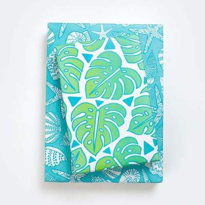Everyday  Eco Gift Wrap Monstera Jungle