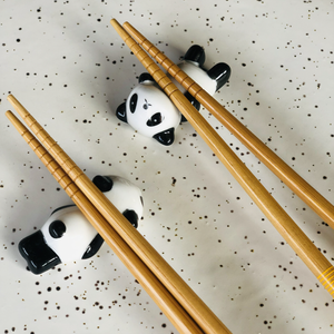 Panda Chopstick Rests - Set Of 2