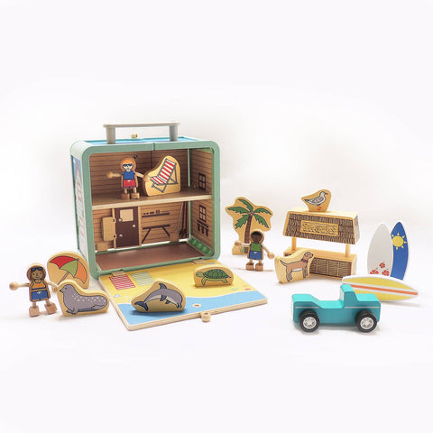 Suitcase Series: Wooden Surf Shack
