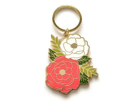 Irene Floral Cluster keychain
