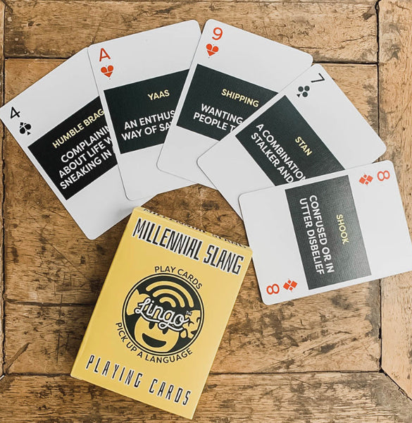 Millennial Slang Playing Cards