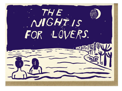 The Night is for Lovers Card