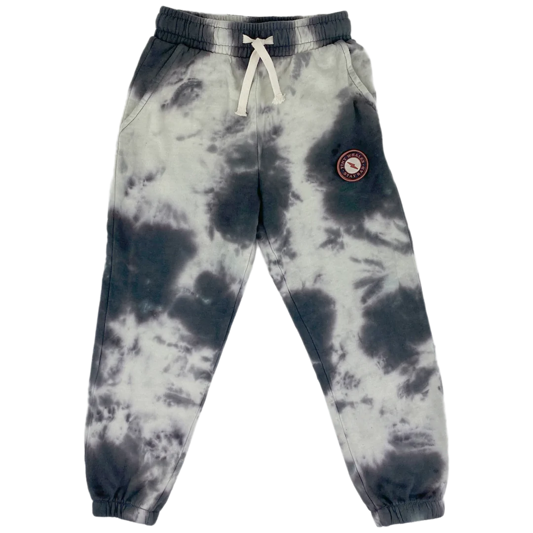 Sweatpants T-Dye - Gray/Black/White