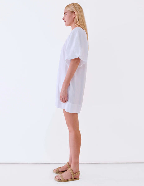 Short Dress - White