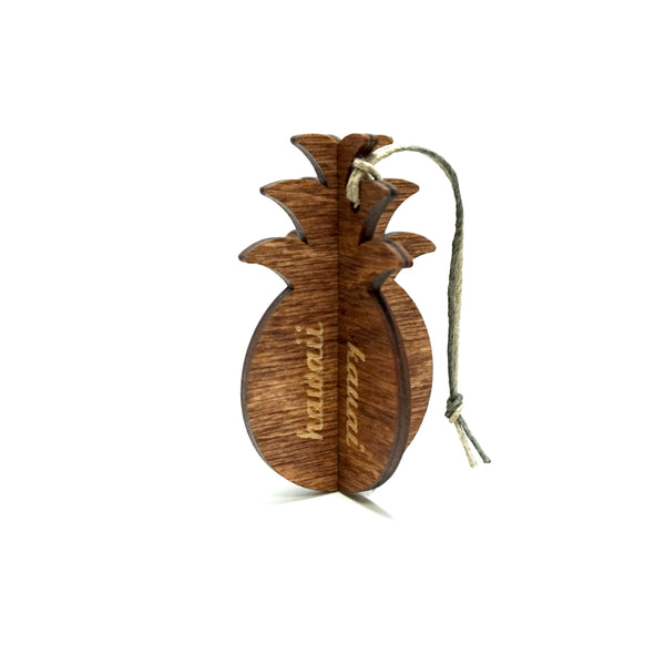 Wooden Ornaments Made In Hawaii