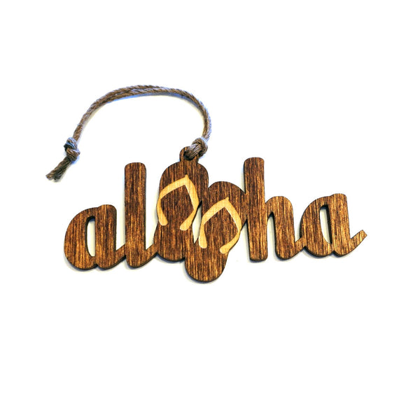 Wooden Ornaments Made In Hawaii