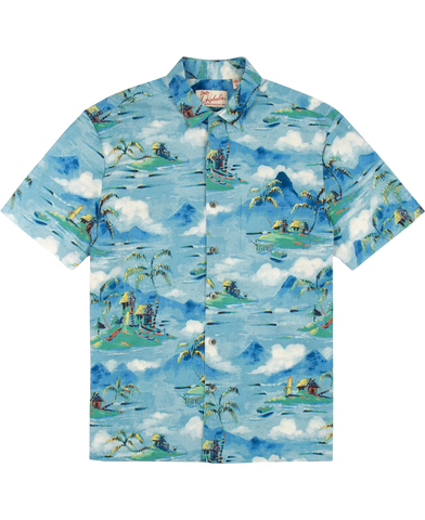 Trop Moon Aloha Shirt - Surf